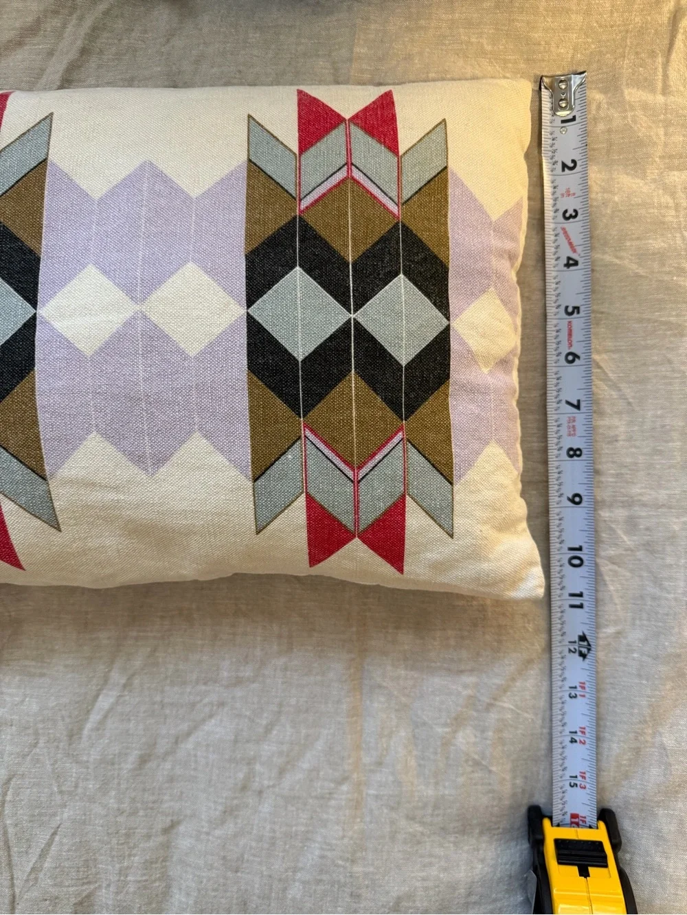 West Elm textured lumbar